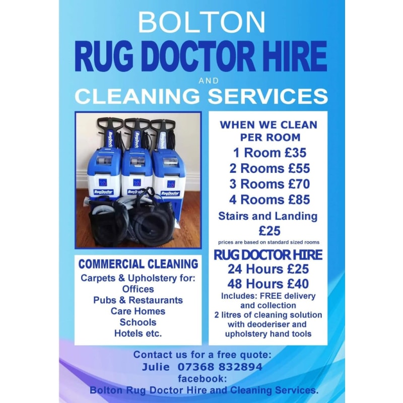 Bolton Carpet Cleaner Hire Cleaning, How Much Is It To Hire A Rug Doctor For 24 Hours