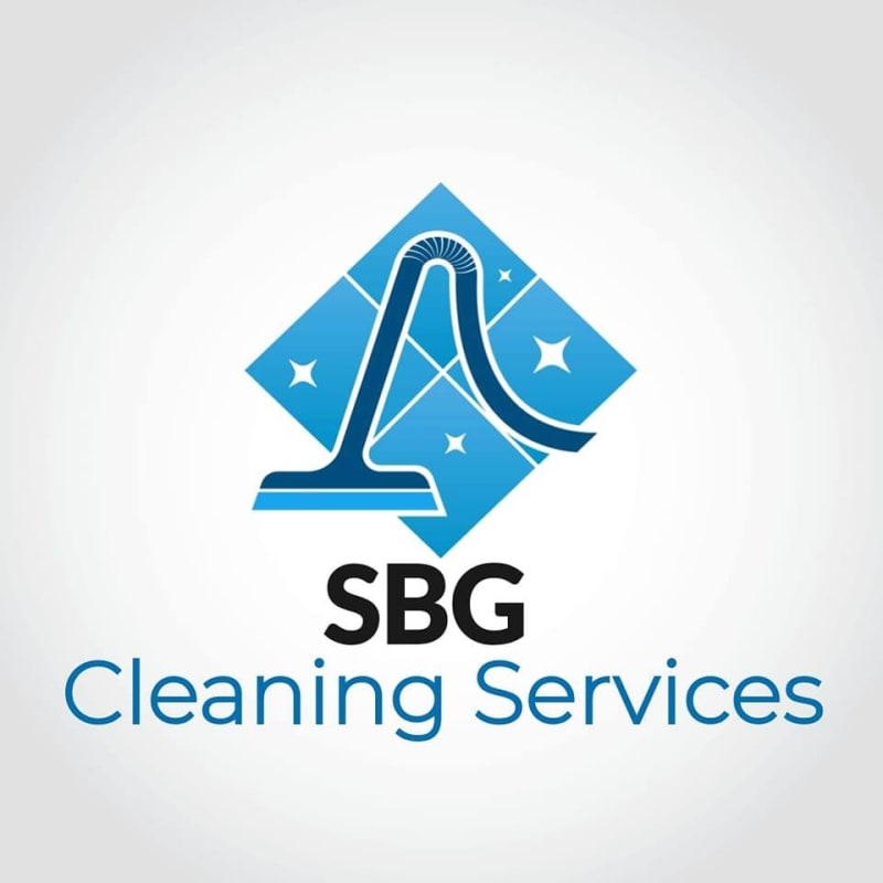 SBG letter logo design with black background in illustrator. Vector logo,  calligraphy designs for logo, Poster, Invitation, etc. 13360398 Vector Art  at Vecteezy