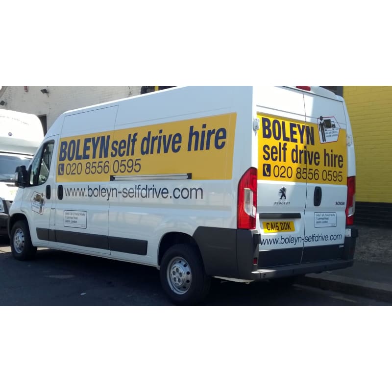 Boulevard van hot sale hire