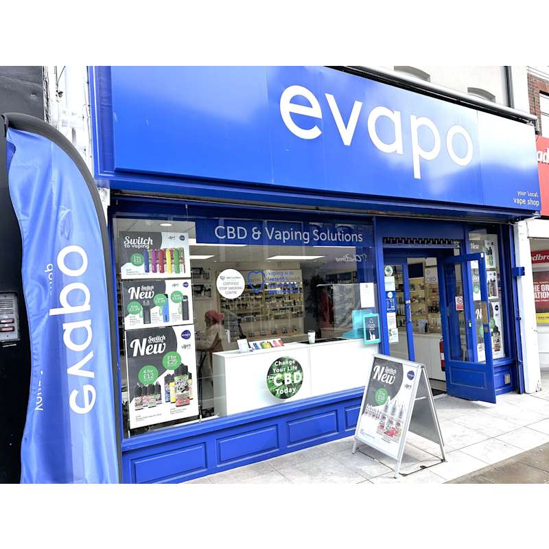 elfbar nachfüll pod läuft aus Evapo Vape Shop, Taunton | Tobacconists main image 1
