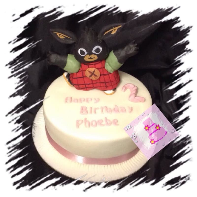 Bing Bunny Birthday Cake - Flecks Cakes