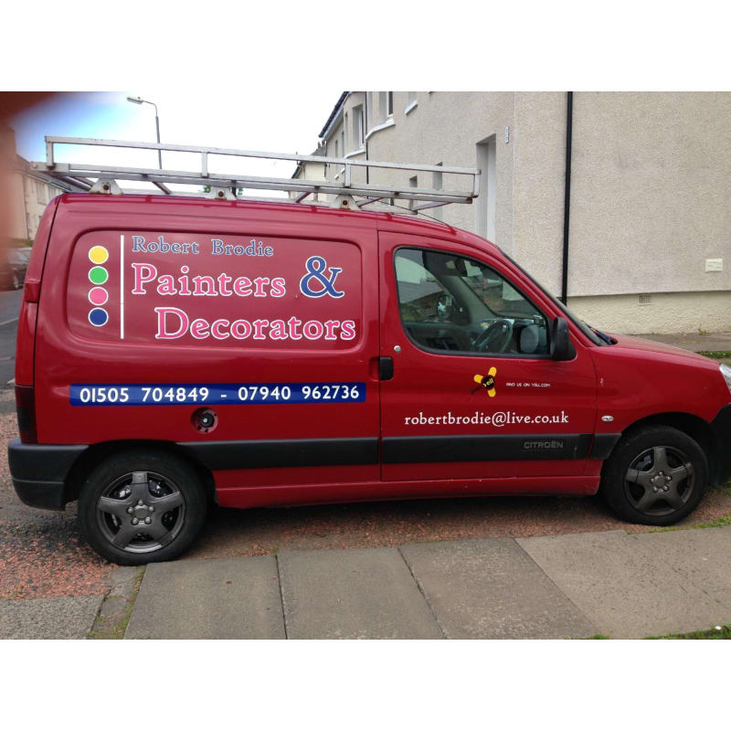 Robert Brodie Painters Decorators Plasterers Johnstone