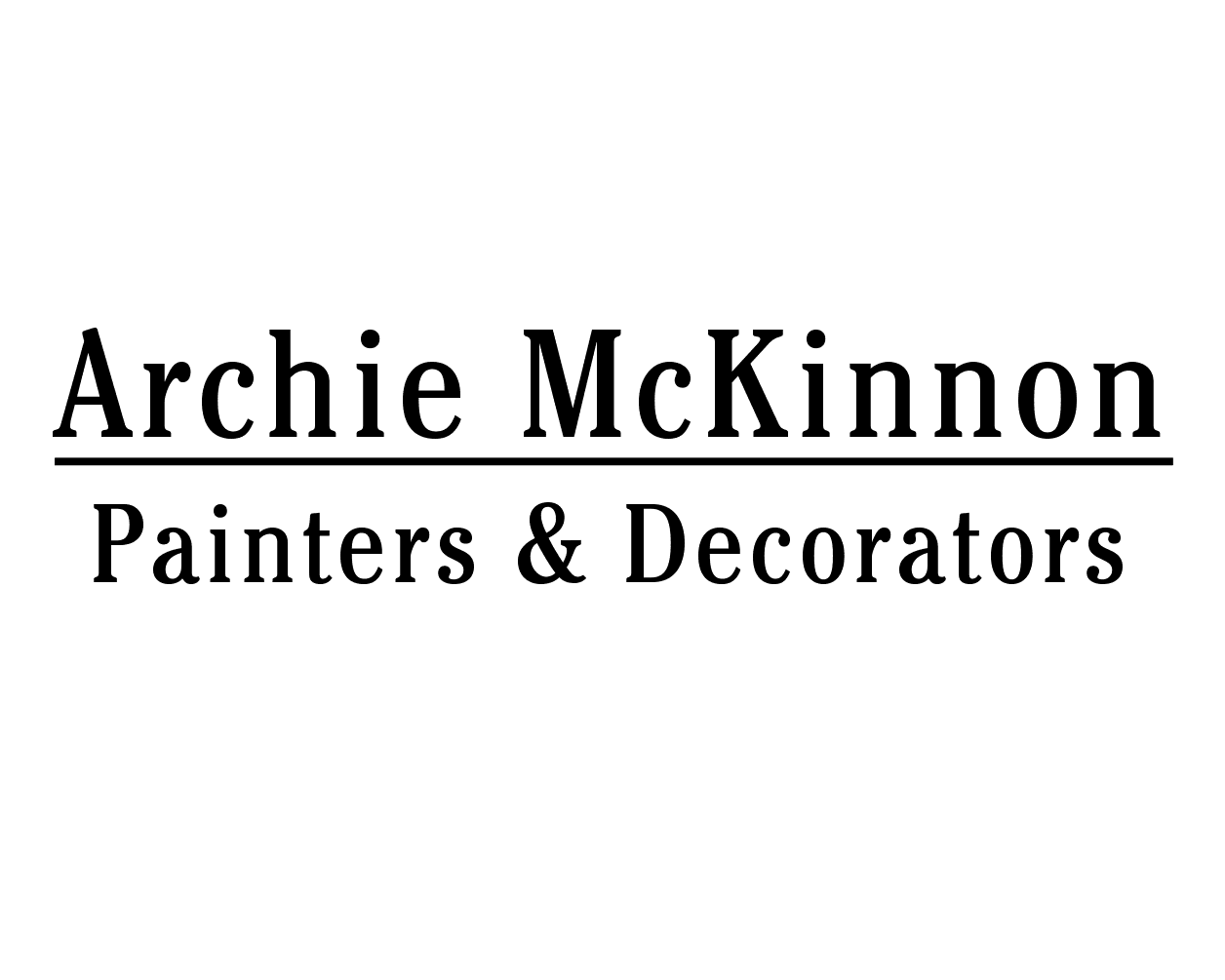 Archie McKinnon Painters & Decorators | 108 Alexander Mcleod Place, Stirling FK7 7HP | +44 1786 813197